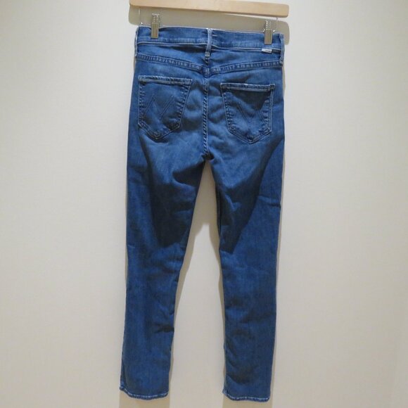 MOTHER The Mid Rise Dazzler Ankle Jeans in Wish On A Star - Size 25 - Picture 10 of 16